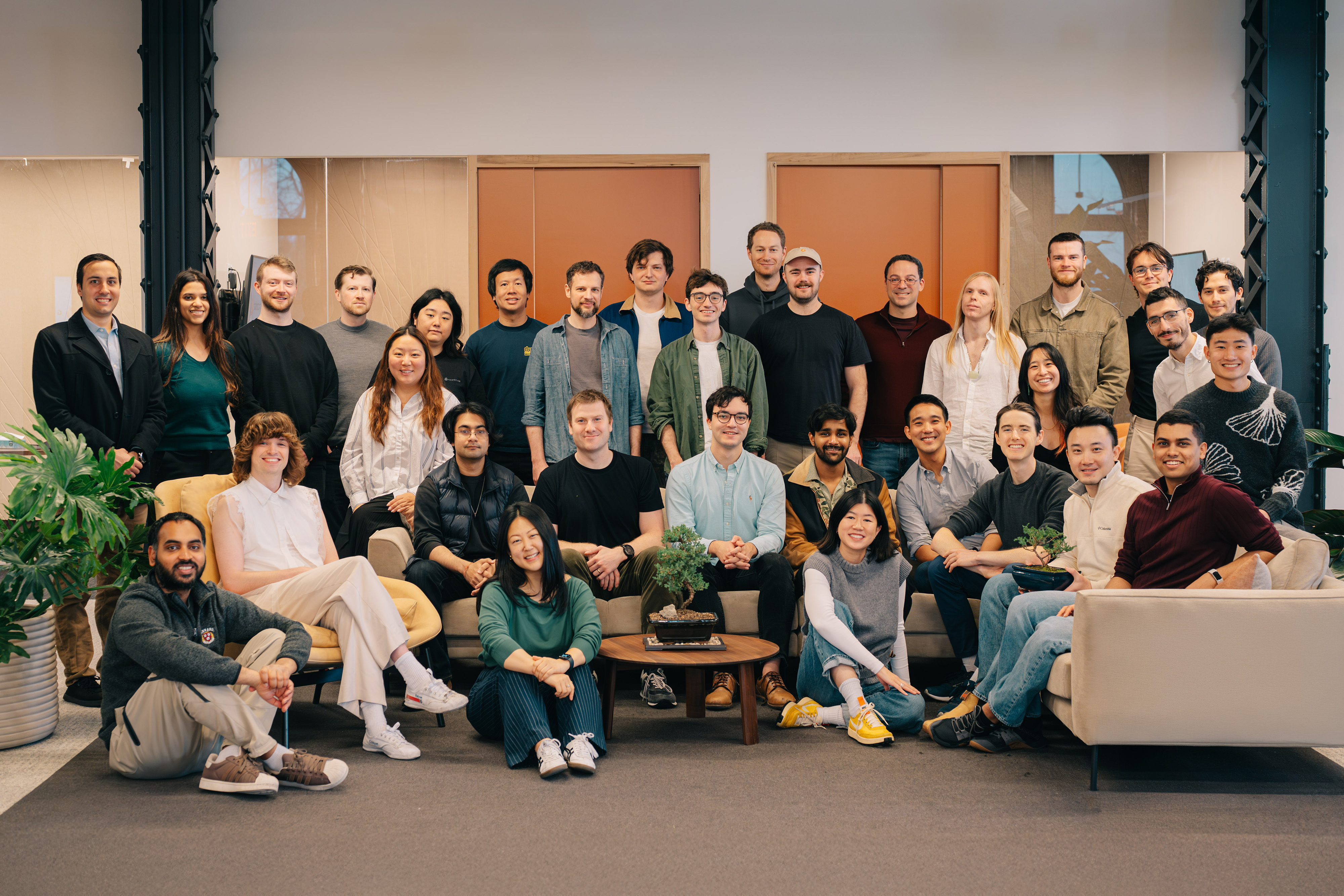 The Goodfire team together in the office